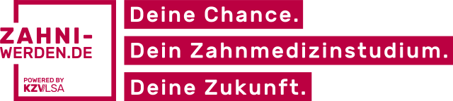 Logo zahni-werden with claim